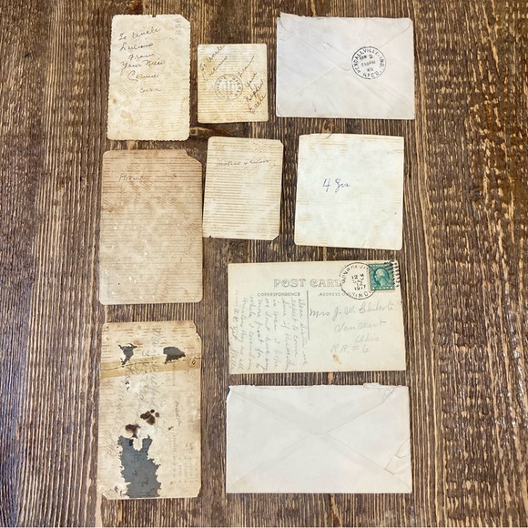 Ephemera Lot | Photos Postcards Playing Cards Yearbook Pages Hymnbook Pages - Picture 14 of 16